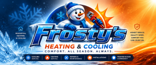 Frosty's Heating & Cooling logo